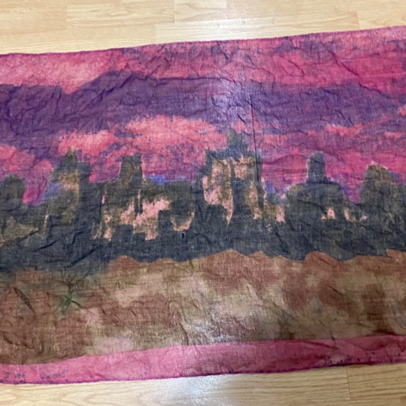 ❤️⚡️💙 Jerry Garcia Art Gorgeous Scarf ~ Grateful Dead - Picture 4 of 13